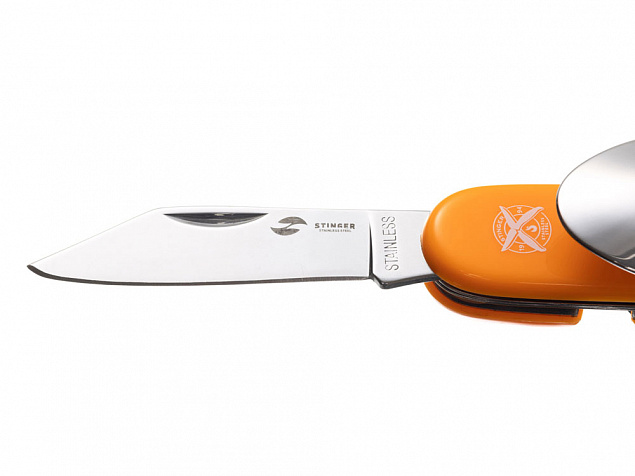 Нож перочинный, 109 мм, 8 функций с логотипом  заказать по выгодной цене в кибермаркете AvroraStore